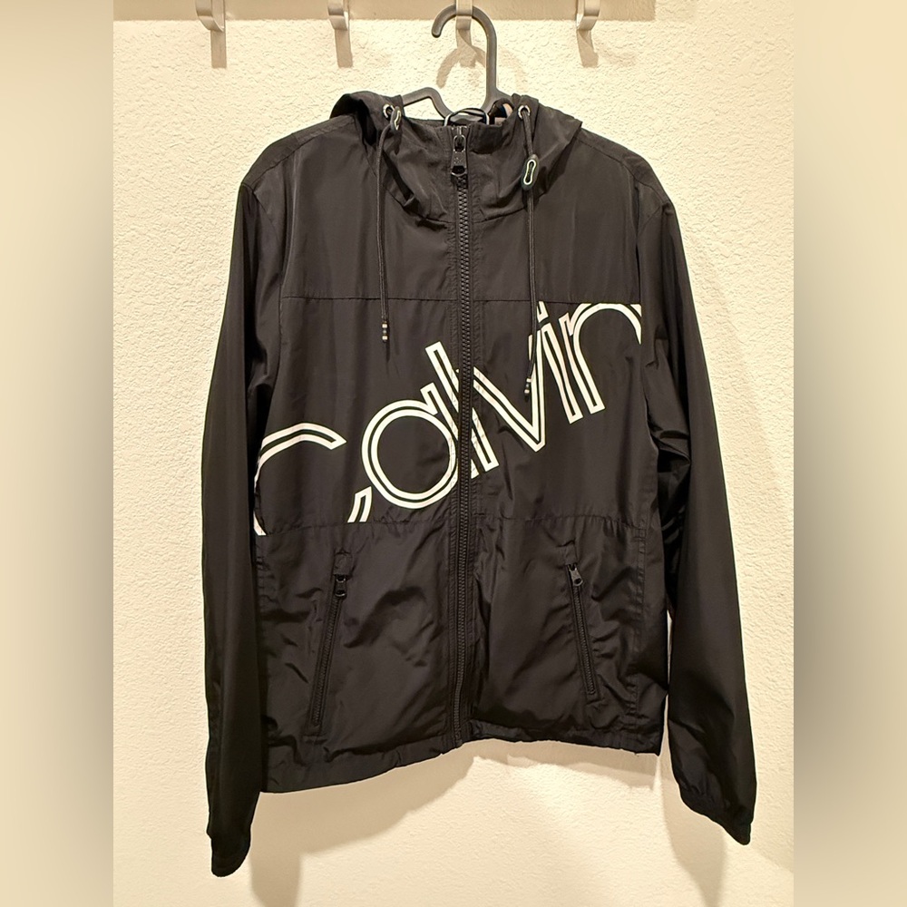 Calvin Klein Black Hooded Jacket